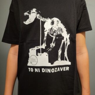 Otroška majica TO NI DINOZAVER, prva kolekcija (črna)