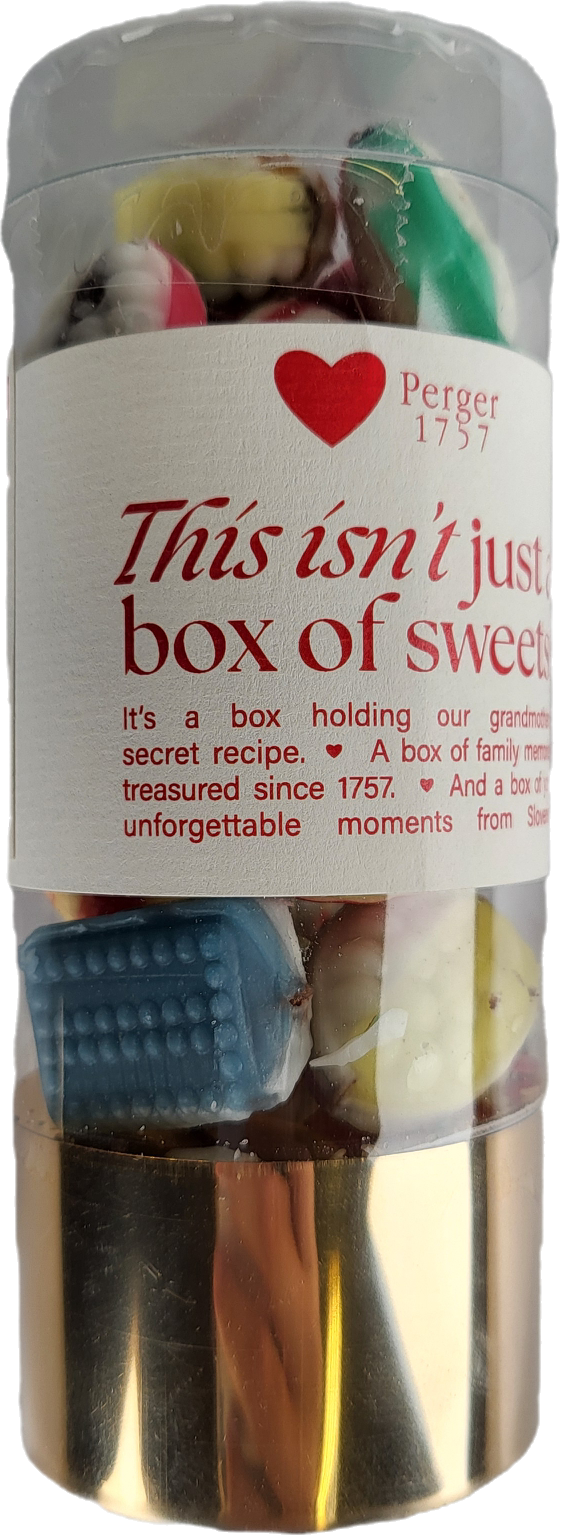 Polnjeni svileni bonboni v tulcu - slika 3