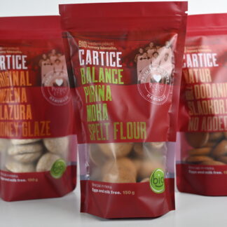 Bio medeni piškoti CARTICE BALANCE - pirina moka