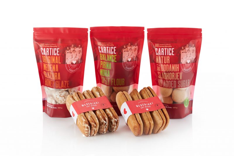 Bio medeni piškoti CARTICE NATUR - brez dodanih sladkorjev - slika 2