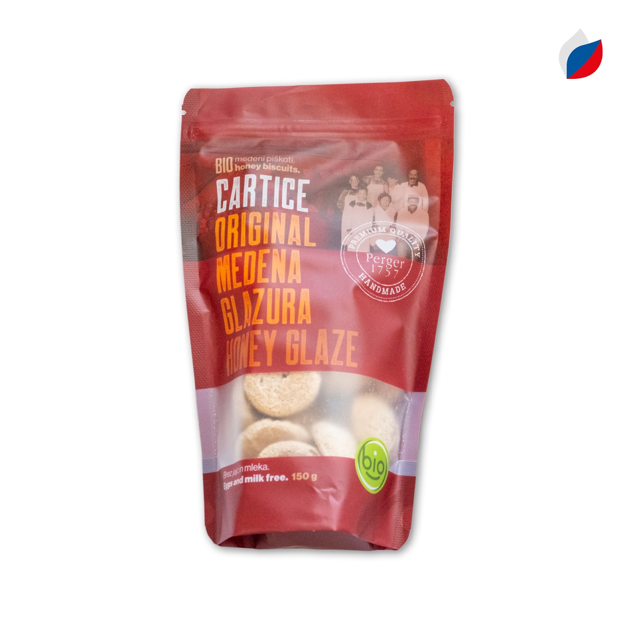 Bio medeni piškoti CARTICE ORIGINAL - medena glazura