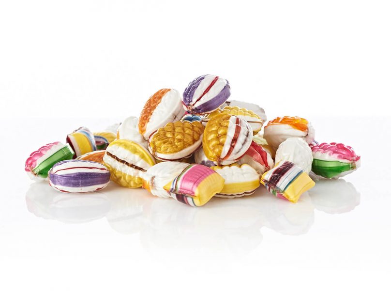 Polnjeni svileni bonboni v tulcu - slika 2