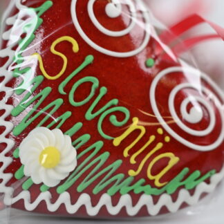 Lectovo srce z napisom