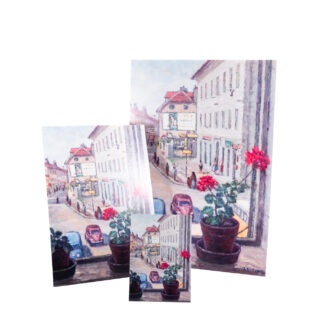 Print slike Leo Vilhar: Z muzejskega okna