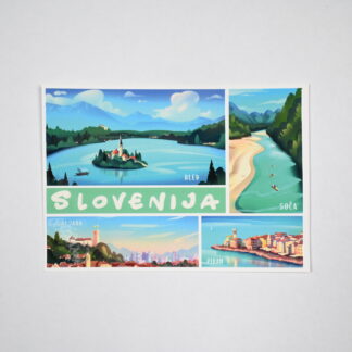 Razglednica Slovenija / Postcard Slovenija