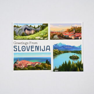 Razglednica Greetings From Slovenia