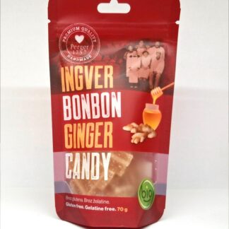 Bio žele bonboni z medom - ingver / Organic jelly candies with honey - ginger